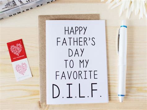 Funny Fathers Day Card For A Sexy Dad Funny By Honestafcards