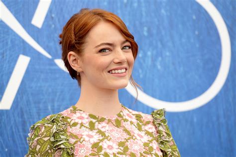 Emma Stone Looks Totally Different On The November 2016