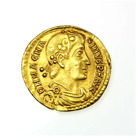 Magnus Maximus Gold Solidus 383 388ad Trier Mint Rare Silbury Coins