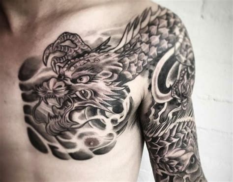 101 Best Dragon Chest Tattoo Ideas Youll Have To See To Believe Outsons