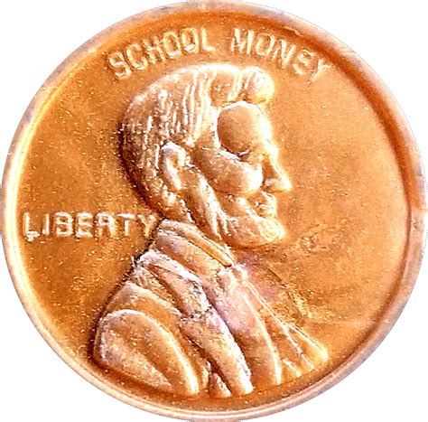 1 Cent School Money United States Numista