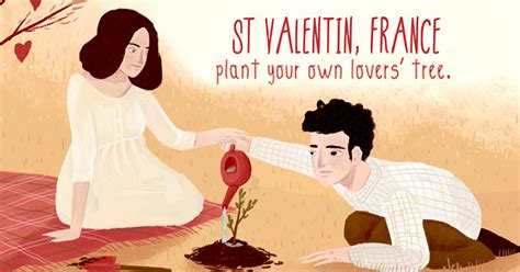 16 Valentines Day Traditions From Around The World Valentines Tree