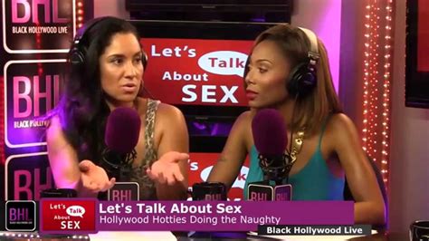 gloria govan guests on let s talk about sex youtube