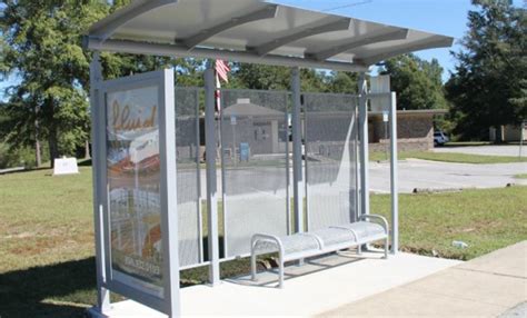 New Ecat Bus Stop Shelters Being Installed