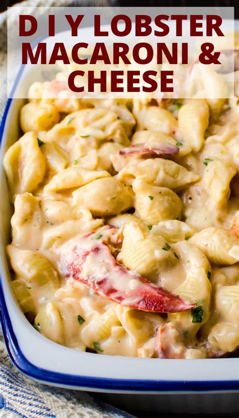Cheesy Lobster Casserole With Shell Pasta Recipe Macaroni And