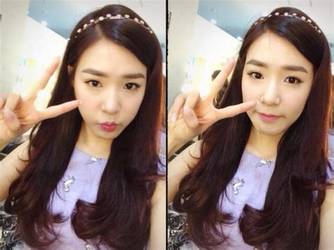 Check Out Snsd Tiffany’s Adorable Pair Of Selca Pictures Pinks Land
