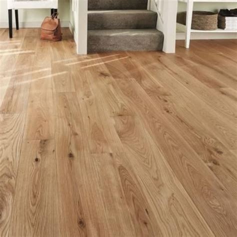 Oak Solid Wood 150x18mm Lacquered Cottage Flooring Now