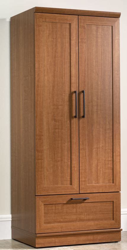 Sauder Homeplus Sienna Oak Wardrobestorage Cabinet 411802 Economy