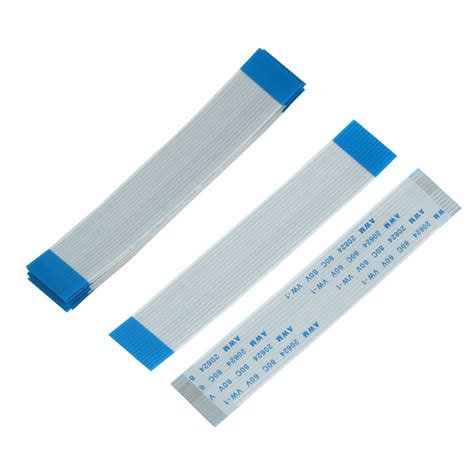 10pcs 10mm Spacing 15 Pin Flexible Flat Ribbon Cable Fpc Ffc Connect