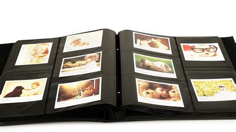 benjia Álbum de fotos 50 hojas 100 páginas 5 fotos por página páginas negras para 500 fotos