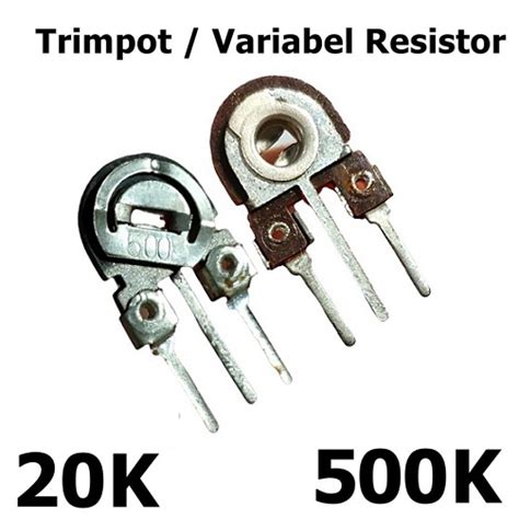 Jual Vr Variable Resistor Trimpot Besi Trimmer Vertical Potensiometer