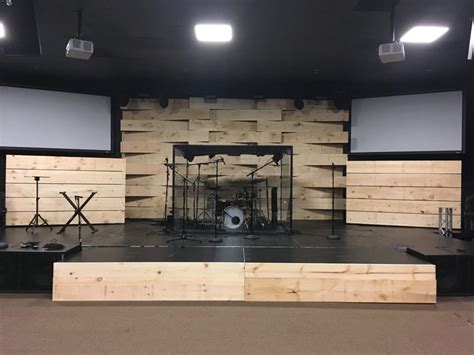 Woven Wood Church Stage Design Ideas Scenic Sets And Stage Design