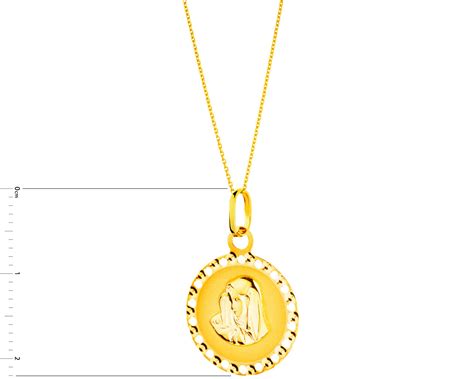 Gold Pendant Holy Medal Ref No Ap121 7053 Apart