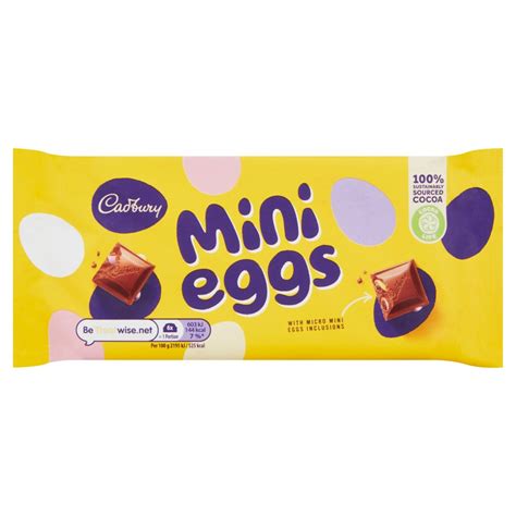 Cadbury Mini Eggs Chocolate Bar 110g Bb Foodservice