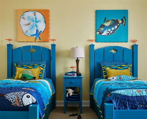 Kids Coastal Bedroom Beach Style Bedroom Miami By Erica Pigula