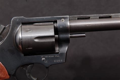 Rohm Gmbh Model 57 Blue 6 Vent Rib Sada Double Action Revolver Mfd