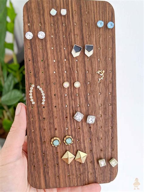 Diy Jewelry Organizer Free Plans Ugly Duckling House