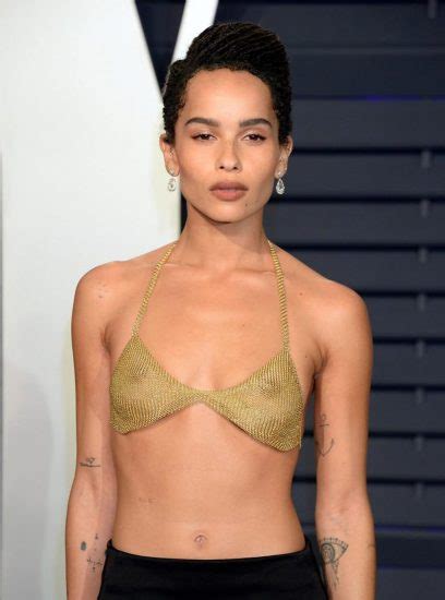 Zoe Kravitz Tits Are Seen At Oscars And Met Gala Scandal