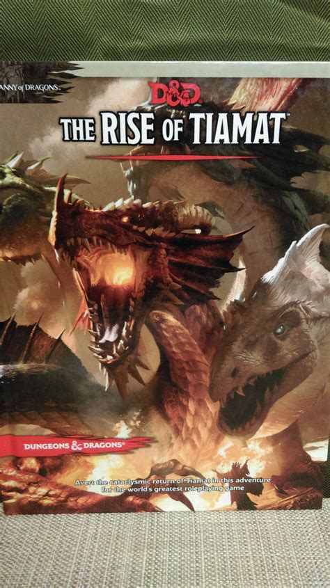 Dandd 5e Adventure Module Rise Of Tiamat Dungeons And Dragons