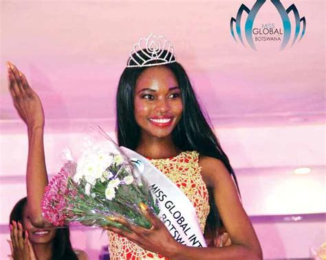 Miss Global International Botswana Queen Says Prizes Dololo Sunday Standard