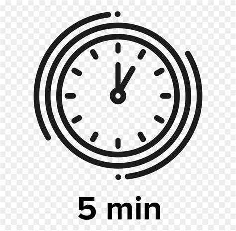 5 Minute Challenge 5 Minutes Clock Png Free Transparent Png Clipart