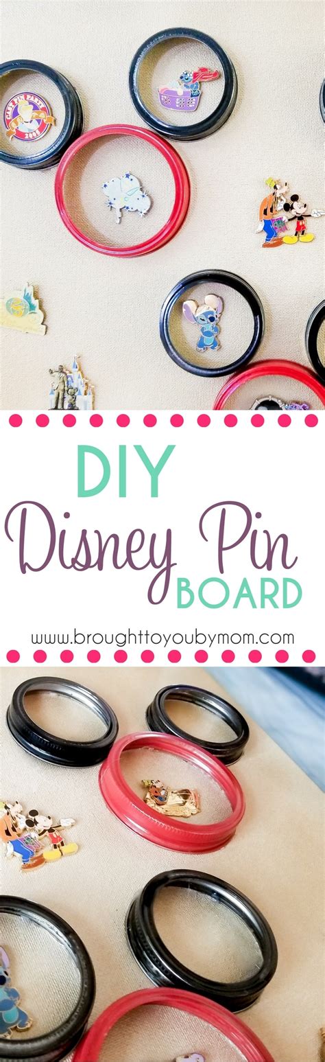 Diy Disney Pin Board Brought To You By Mom Disney Crafts