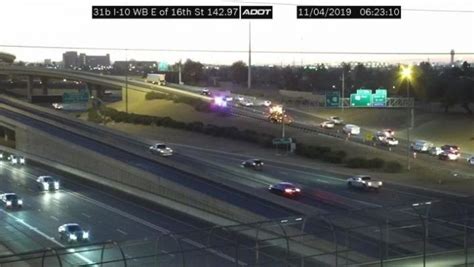 Wrong Way Driver On Phoenix Freeway Crashes Into 2 Tempe Police Cars