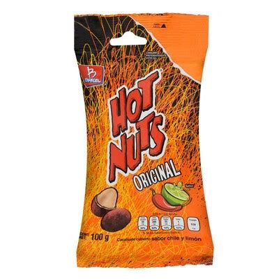 Cacahuates Barcel Hot Nuts Original 100 G Aguila Azteca