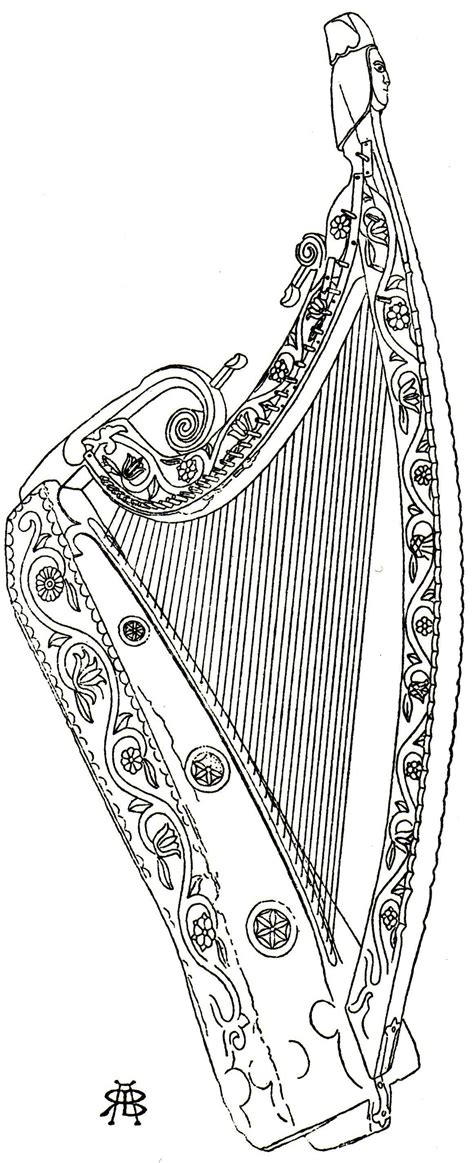 Early Gaelic Harp Info The Bunworth Harp History