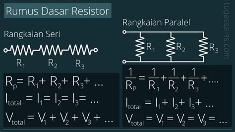 Rumus Dan Contoh Soal Rangkaian Seri Paralel Campuran Fisika Matematika