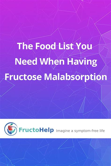 Trans fat increases bad cholesterol levels in the body. Fructose Malabsorption Food List: Which Foods to Avoid ...
