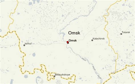 Omsk Mapa Mapa