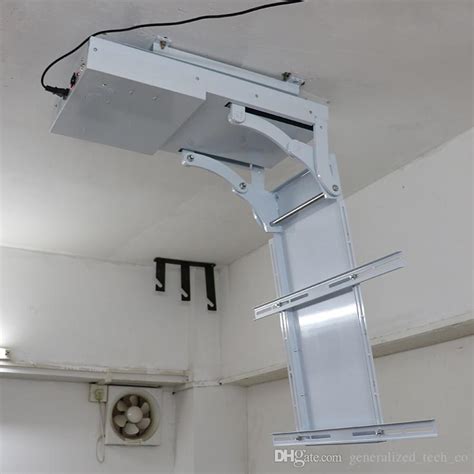 The firgelli motorized ceiling flip down tv mount offers you the possibility to mount your tv in the ceiling or on a pitched ceiling even. 2018 Motorized Electric Hidden Flip Down False Ceiling Led ...