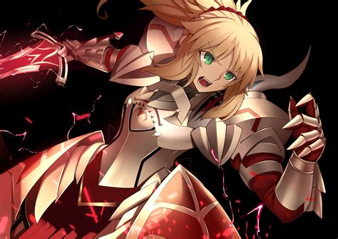 wallpaper id 111490 armor sword blonde mordred fate apocrypha fate series fate apocrypha