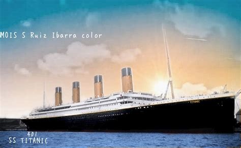 Titanic In Color More Rms Titanic Bateau Titanic Film Titanic My Xxx