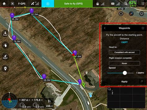 How To Setup And Use Waypoints Dji Forum