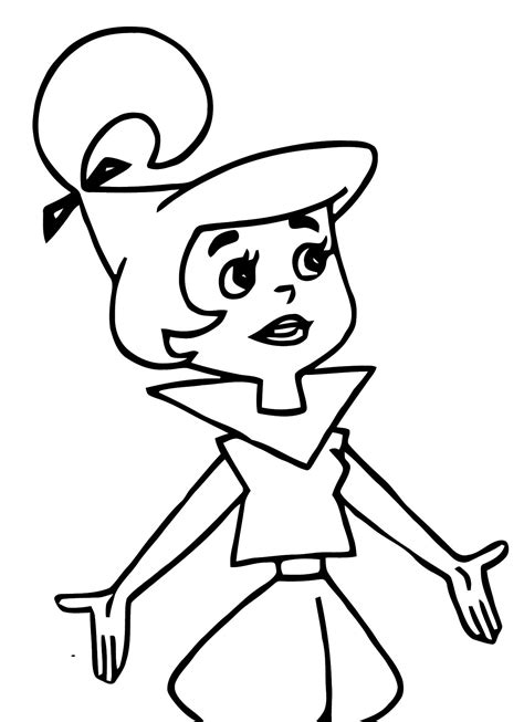 Jetsons 10 Coloring Page Wecoloringpage Com