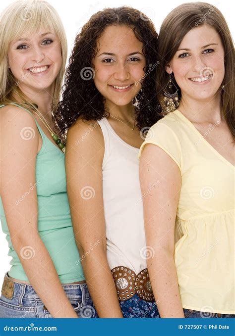 Trois Femmes Image Stock Image Du Attrayant Femelles