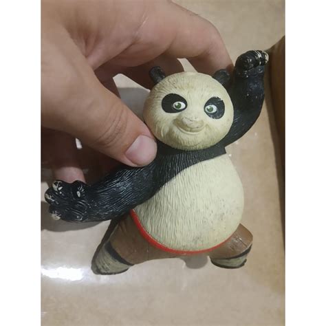 Kung Fu Panda Action Figure 12cm Shopee Brasil
