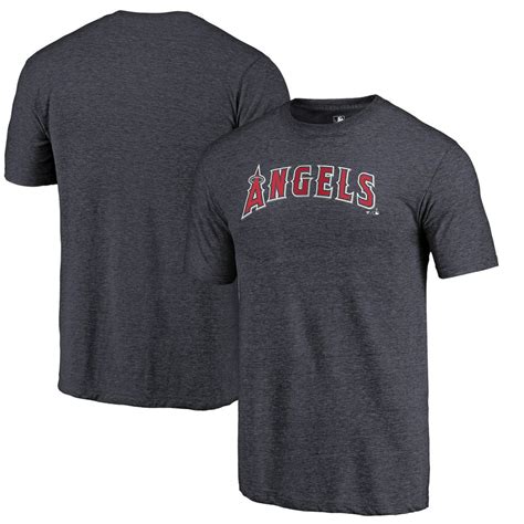Los Angeles Angels Fanatics Branded Team Wordmark Tri Blend T Shirt