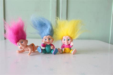 Vintage Trolls Doll Setbaby Troll Collectible 1980s Etsy