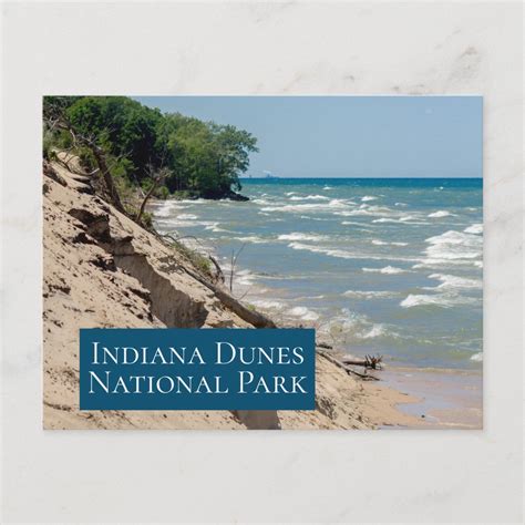Great Lakes Indiana Dunes National Park Postcard Zazzle