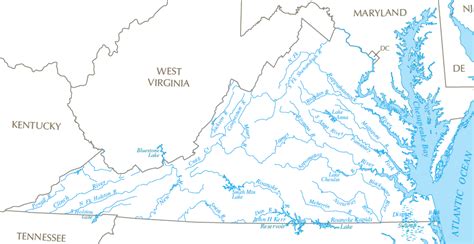 Potomac River On Us Map Maping Resources