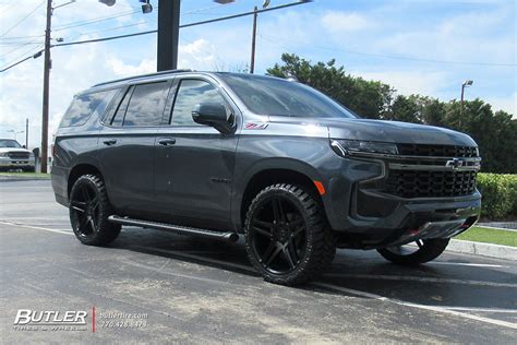 Chevy Tahoe Z71 With 24in Black Rhino Safari Wheels Flickr