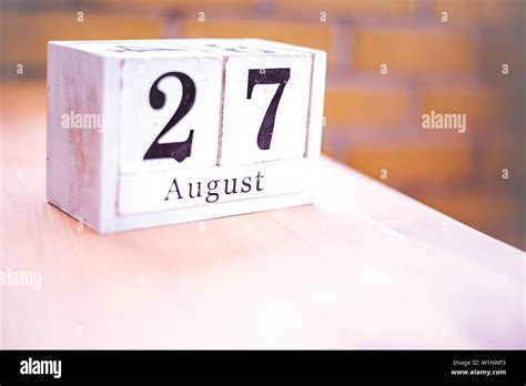 27th Of August August 27 Birthday International Day National