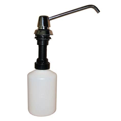 We've researched a variety of options to find the best one for every room of your home. Bobrick B82216 Counter Mounted Soap Dispenser, 6" Spout ...