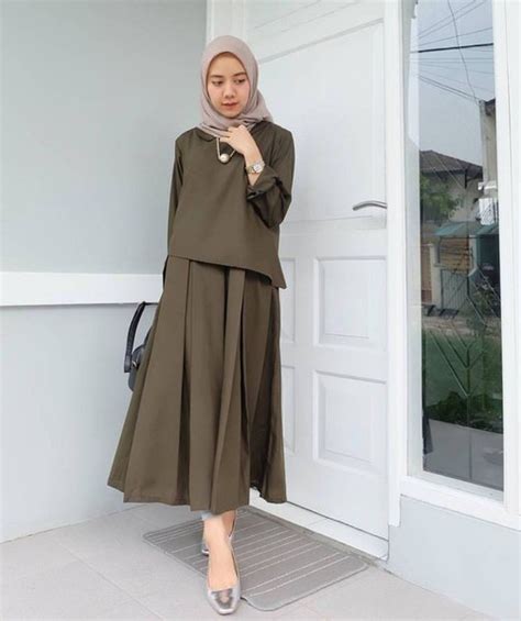 Jual Baju Original Zaitun Maxi Dress Muslim Modern Panjang Hijab