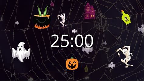Halloween 25 Minute Timer Youtube