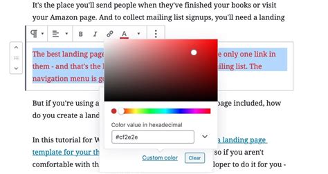 You can use the default wordpress editor to put words, paragraphs, or even subheadings in here's how you can change your text color using the block editor. How to Change the Font Color in WordPress - Quick Look!