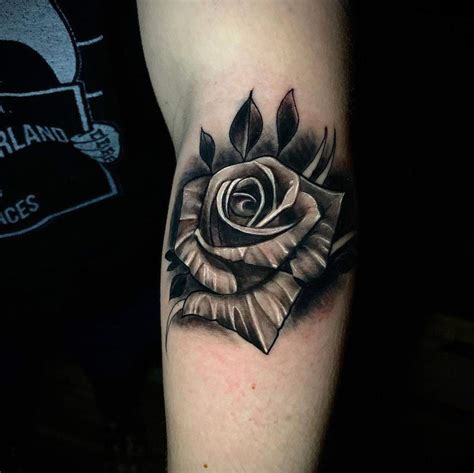 In a similar regard they are often used as a celebratory mechanism for stating relief after a seemingly endless journey. Top 81 Best Black and Gray Rose Tattoo Ideas - [2021 ...